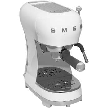 Foto: SMEG ECF02WHEU Siebträgermaschine weiß