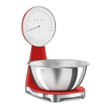 Foto: SMEG KSF01RDWW Portionswaage Rot