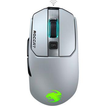 Foto: Roccat Kain 202 AIMO Weiß RGB kabellos Gaming Maus